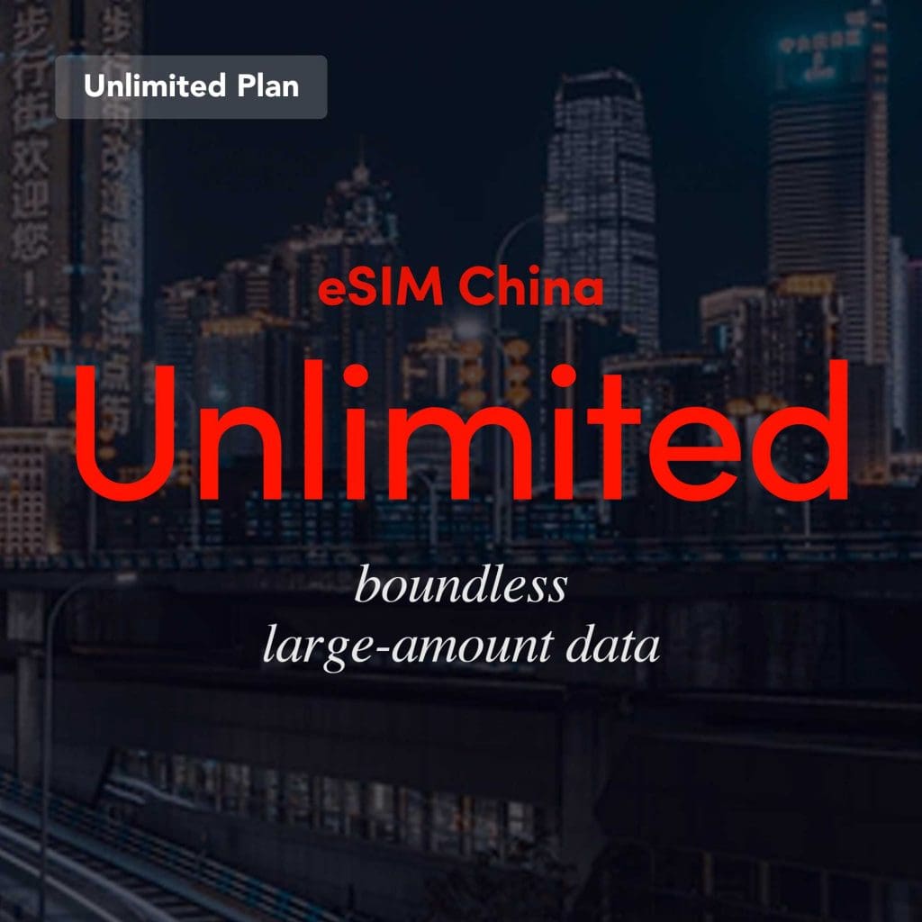 eSIM China Unlimited Plan